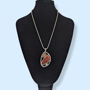 (2/$20) Passion Snake Chain Pendant Necklace